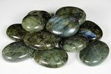 1.7" Polished Labradorite Pocket Stones - Photo 2